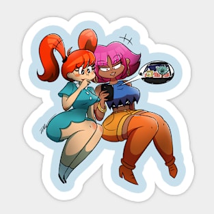 Jenny and Shannon Sticker